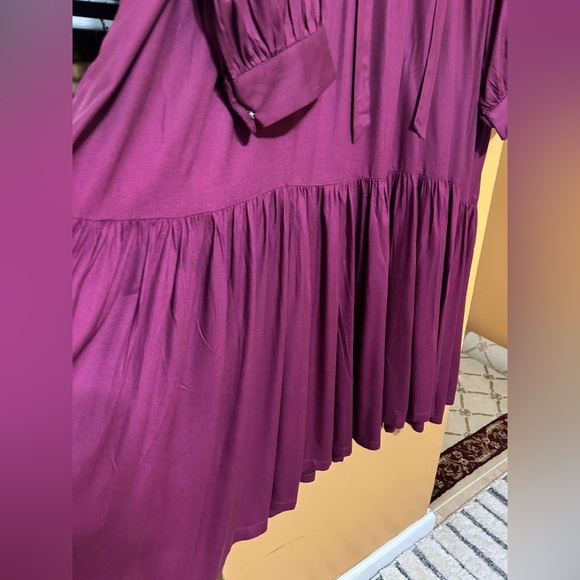 Deep Purple Winter Dress - Picture 7 of 13